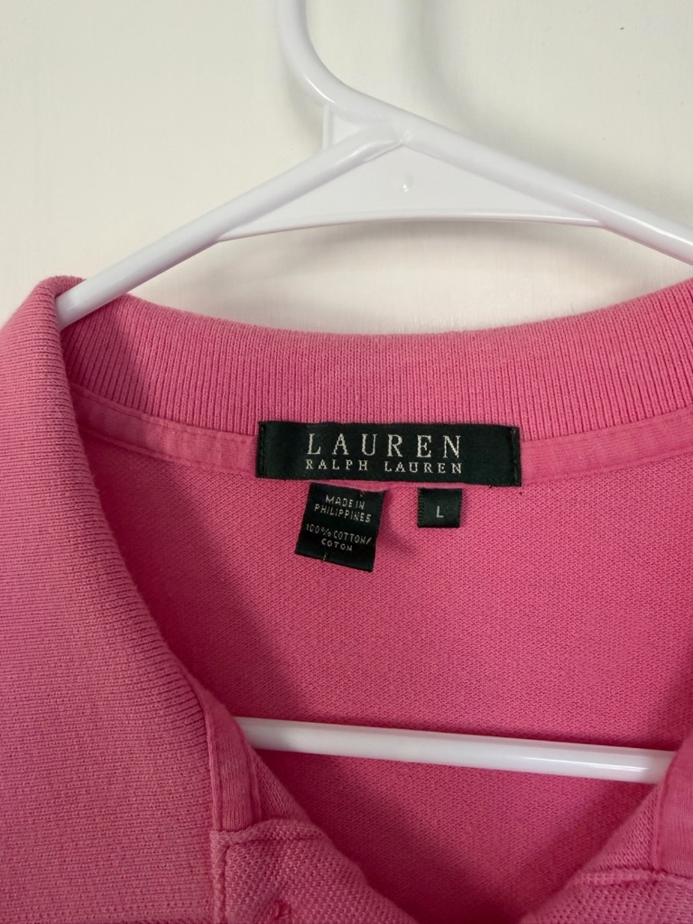 Ralph Lauren Rose Pink Classic Polo Shirt - Picture 3 of 4